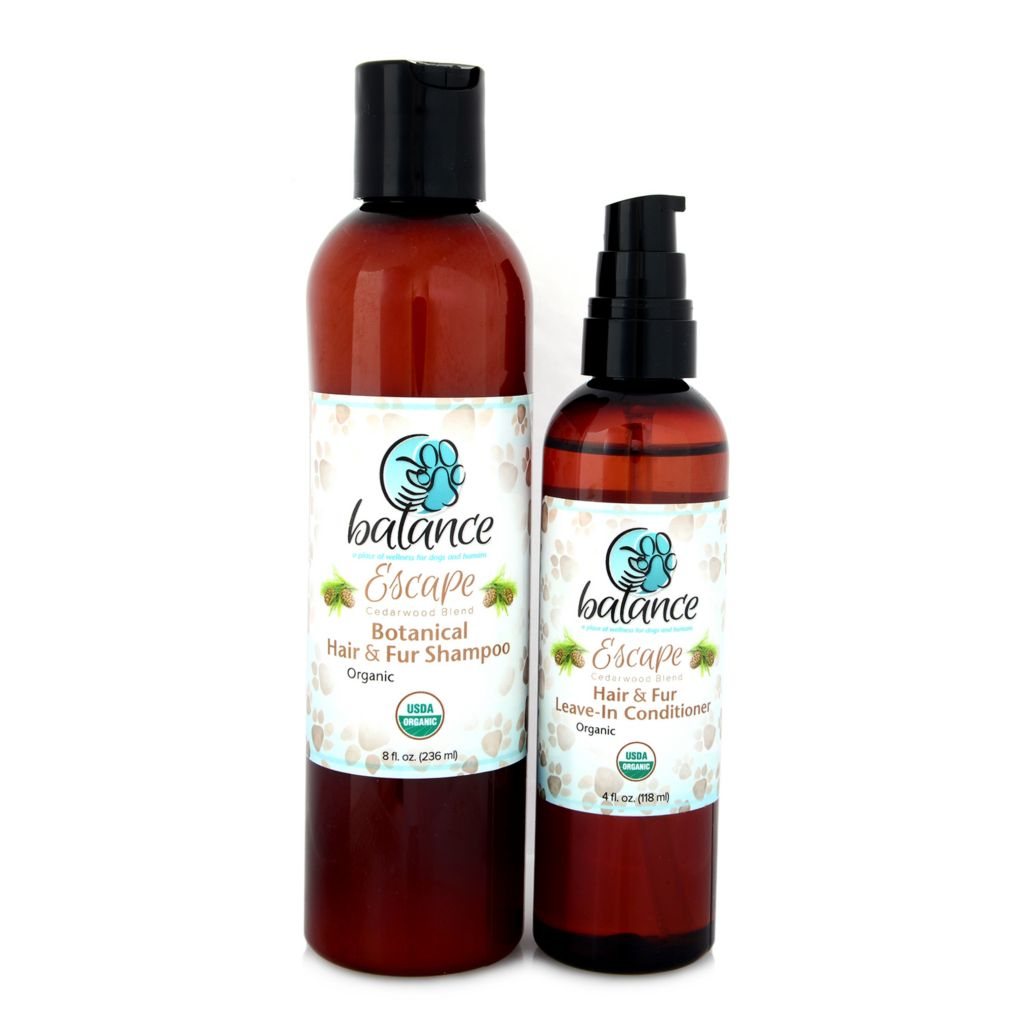 Balance Organically Pet & Human Shampoo + Conditioner Set (2-Pack) – “Escape” Lot - $8.40/unit