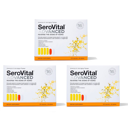 SeroVital® ADVANCED 90-Day Anti-Aging Supplement Lot (FOB UT) - $23.80/unit