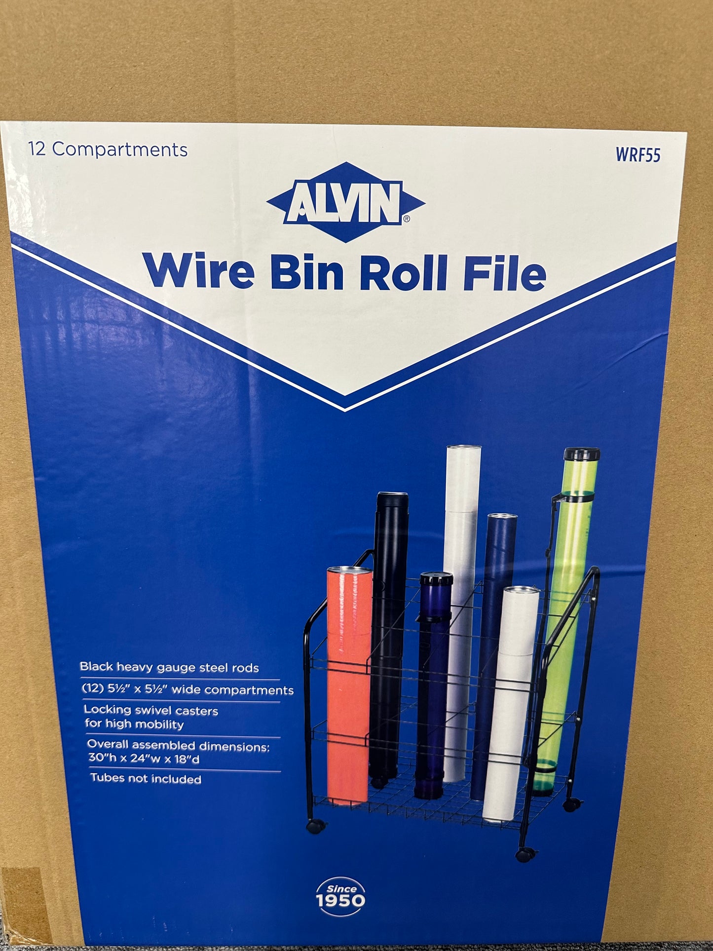 ALVIN Utility Cart Lot - Wire Bin Roll Files ⢠Blueprint Storage ⢠Rolling Organizers (FOB UT) - $5.00/unit