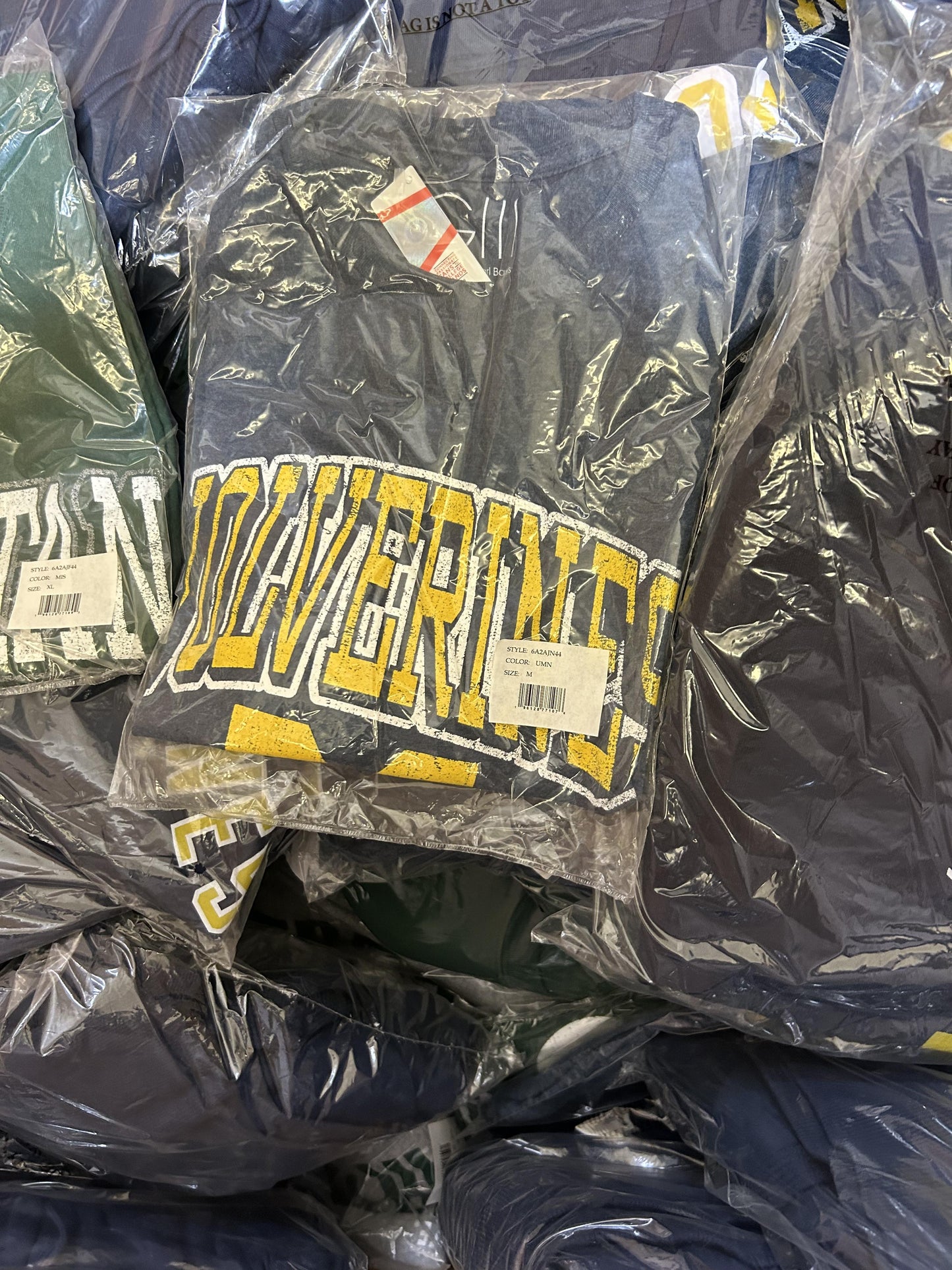 20-State Collegiate NCAA Apparel Liquidation (FOB UT) - $6.00/unit