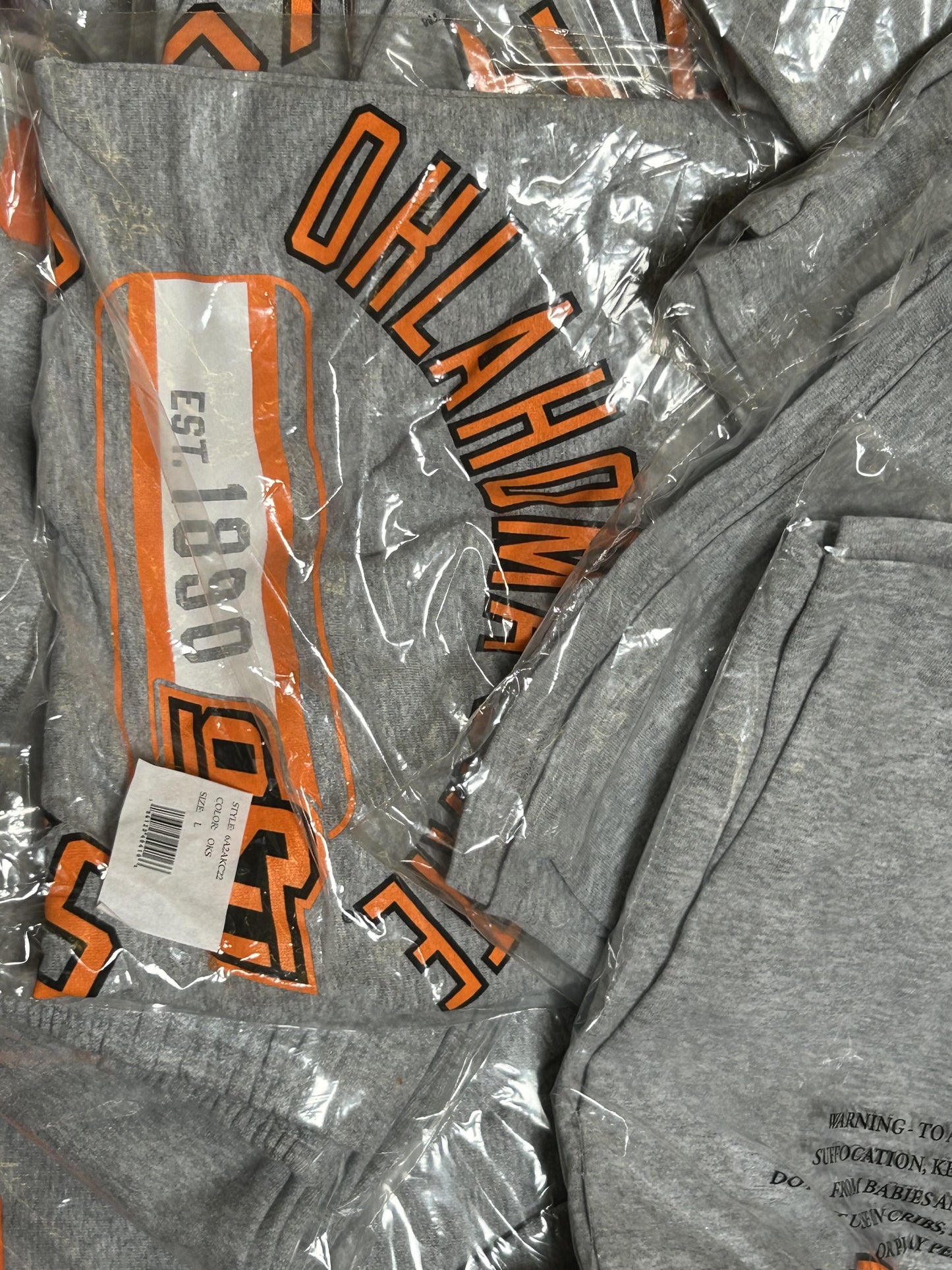 20-State Collegiate NCAA Apparel Liquidation (FOB UT) - $6.00/unit