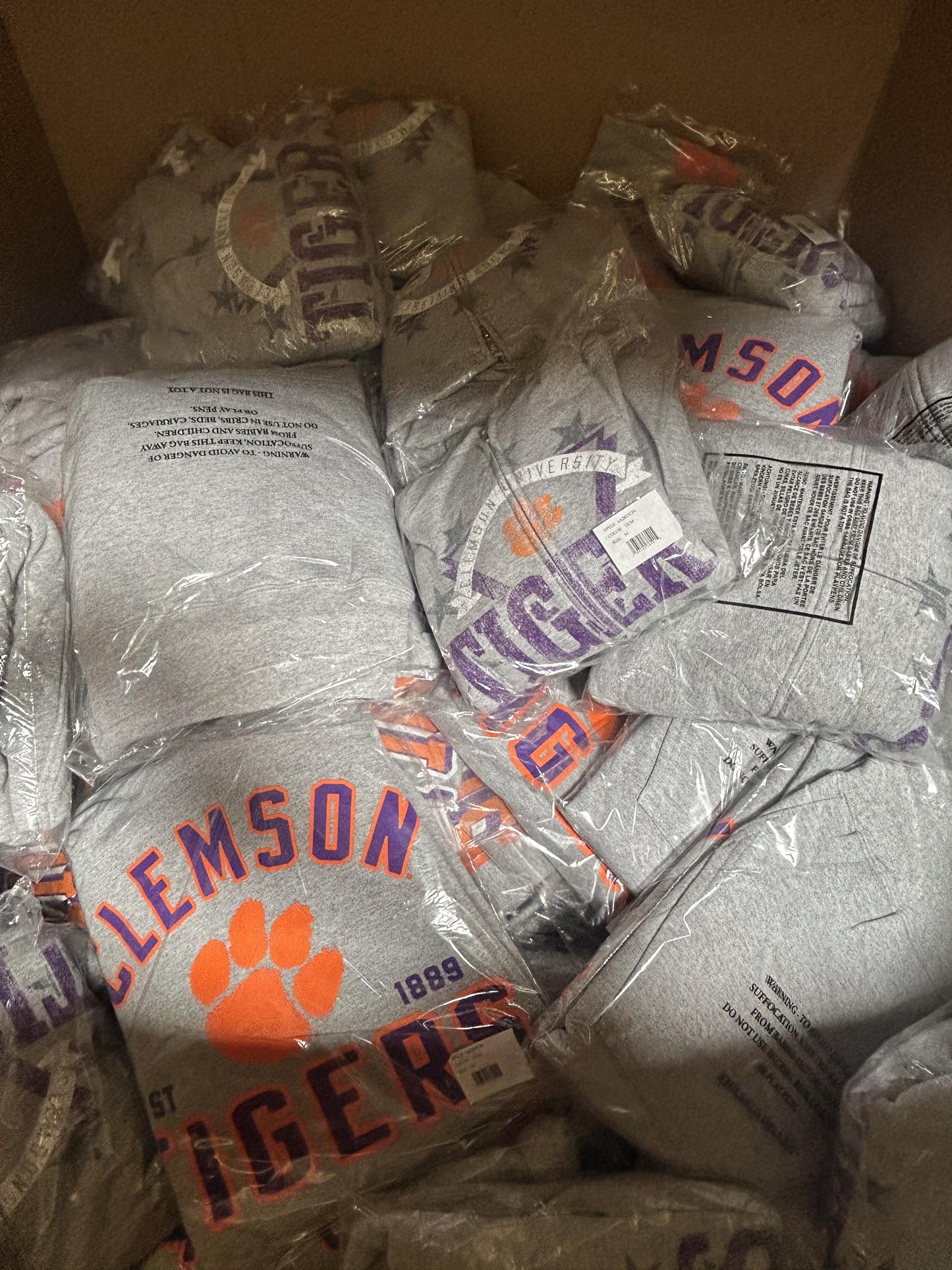 20-State Collegiate NCAA Apparel Liquidation (FOB UT) - $6.00/unit