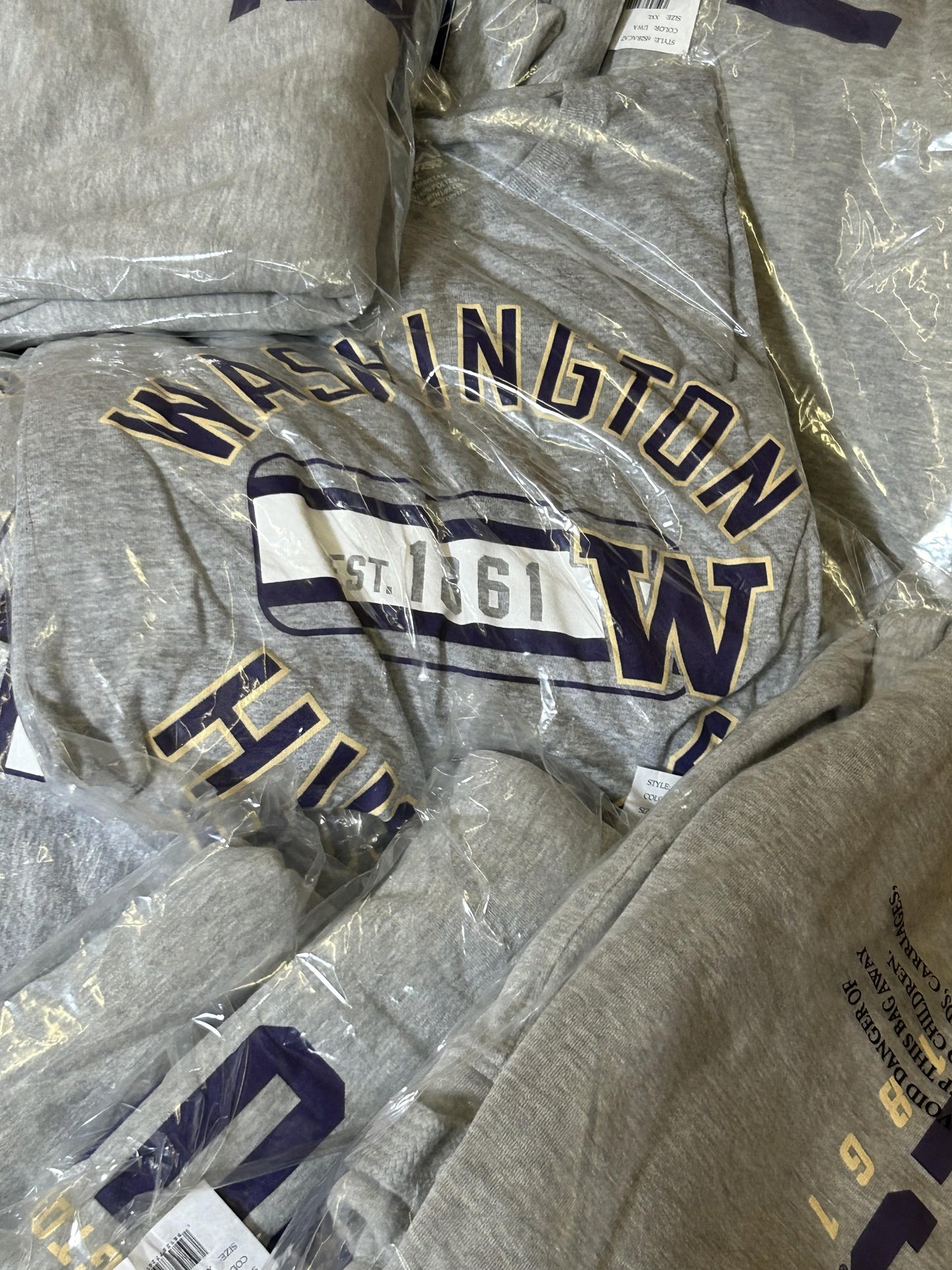20-State Collegiate NCAA Apparel Liquidation (FOB UT) - $6.00/unit