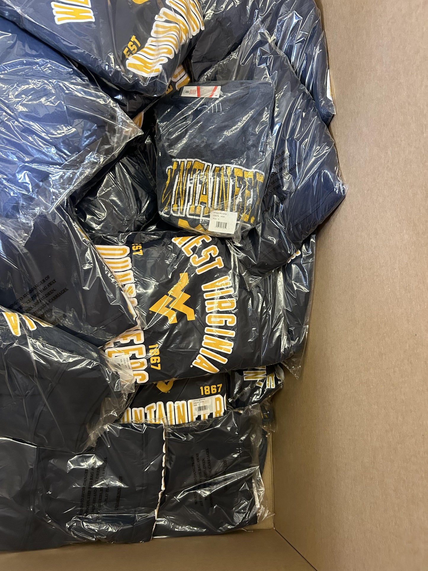 20-State Collegiate NCAA Apparel Liquidation (FOB UT) - $6.00/unit