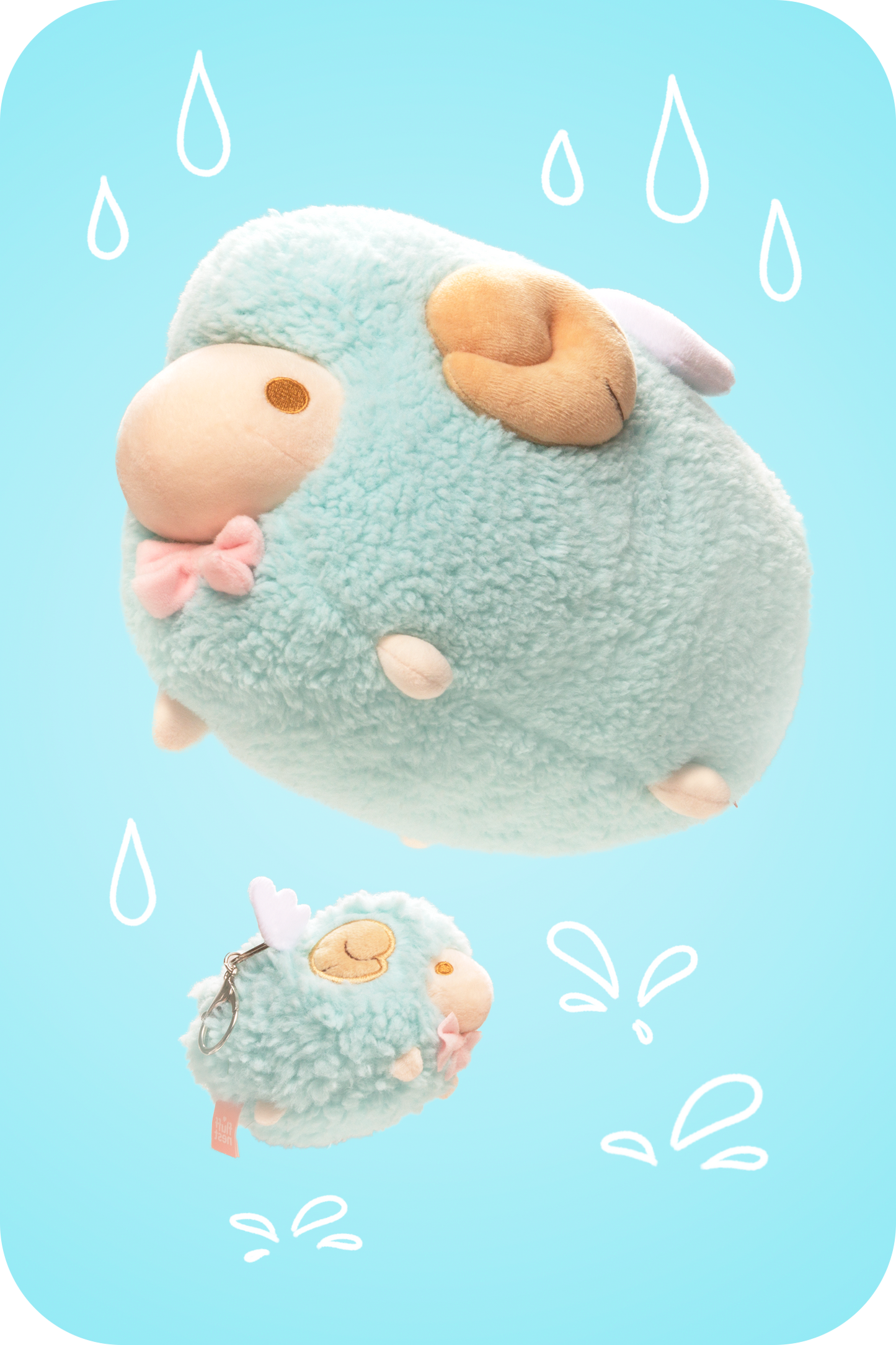 Fluffnest Plush, Pins & Paper Mega‑Lot (FOB CA) - $4.13/unit
