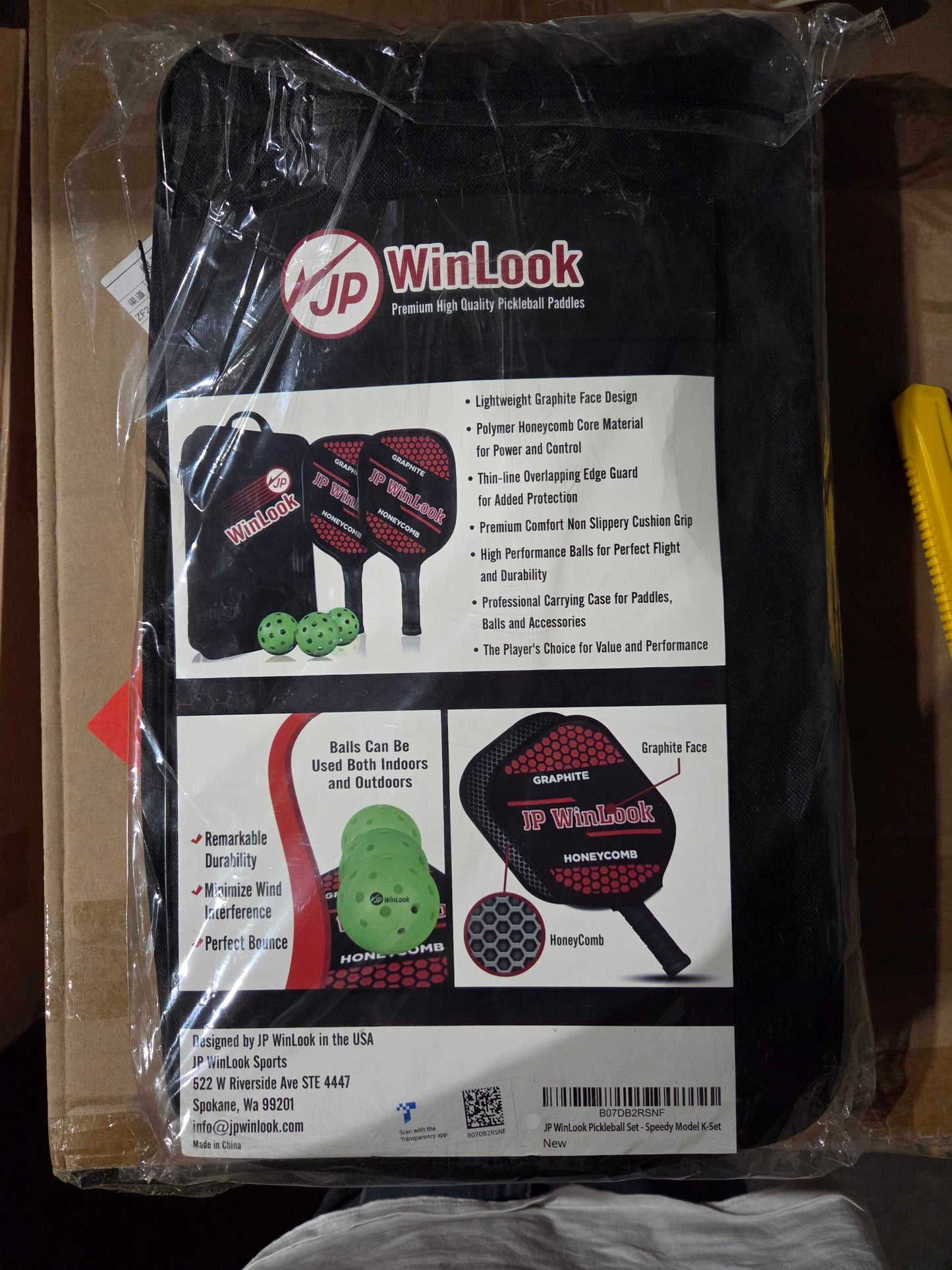 JP WinLook Pickleball Paddle Sets Lot (FOB WA) - $8.35/unit