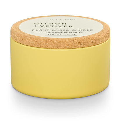 ILLUME Verde Cork Tin Candle Lot - 22 Pallets • 4 Scents (FOB UT) - $1.80/unit