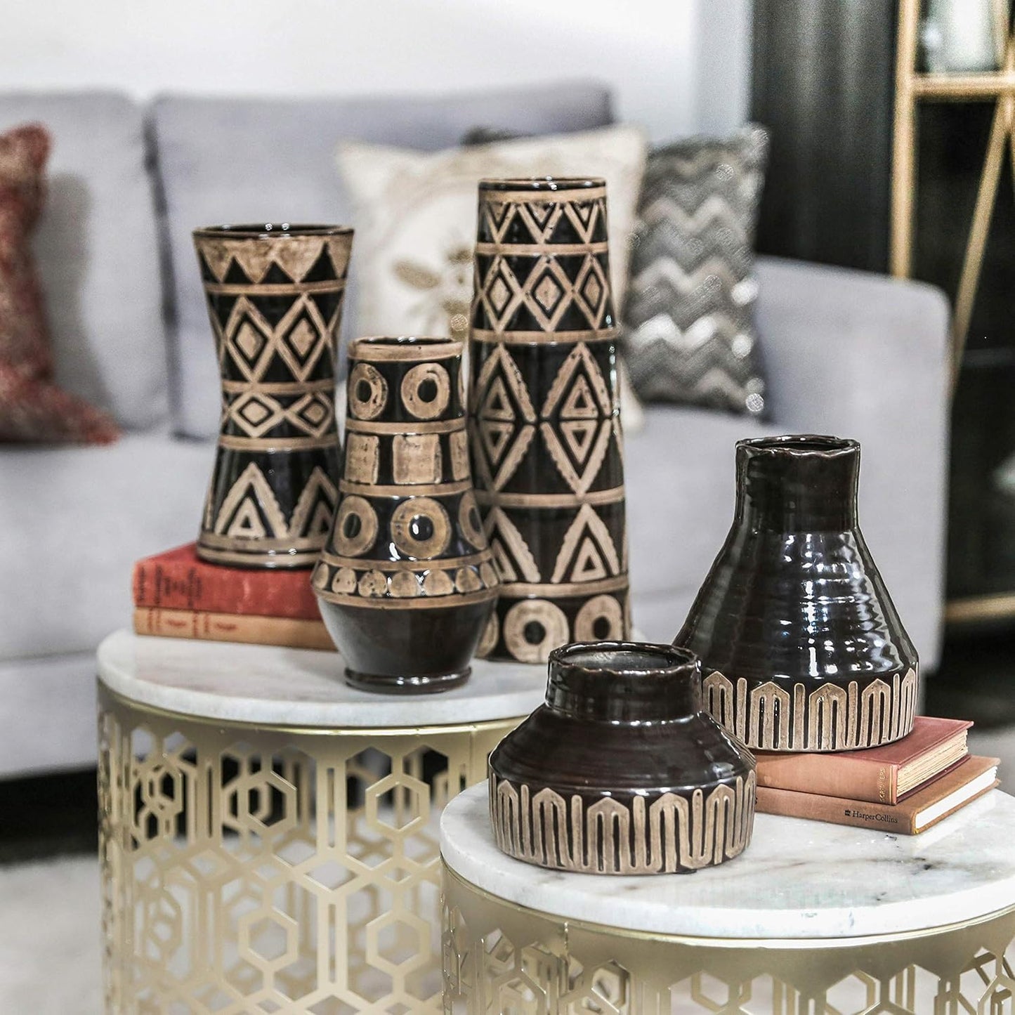 Urban Trends Vases, Pots, Figurines & Glass Lot - 300K+ Units (FOB CA) - $5.41/unit