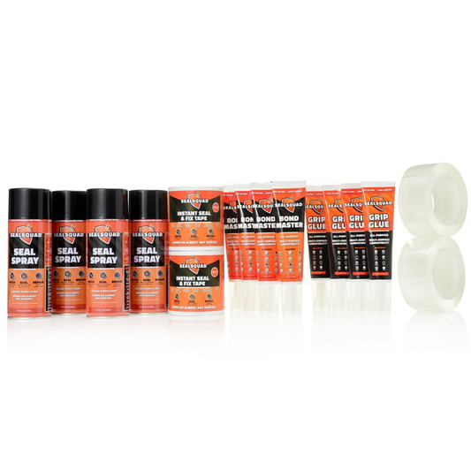 Seal Squad 16-Piece Ultimate Waterproofing Kit – “Leak-Lock” Lot (UT) - 30.00$/unit