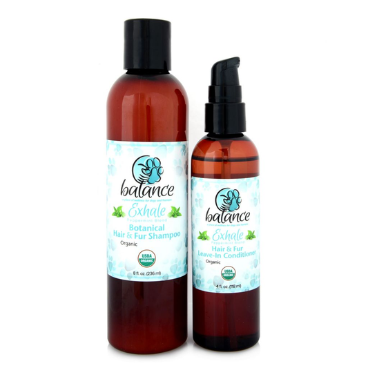 Balance Organically Pet & Human Shampoo & Conditioner Set – Exhale Lot - $6.30/unit