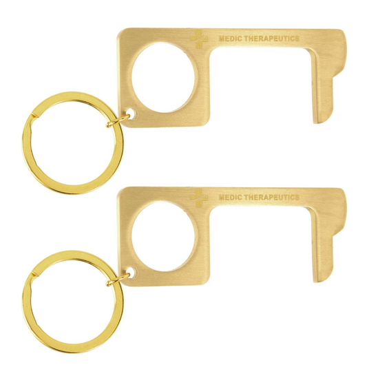 Medic Therapeutics Anti-Microbial Brass Alloy Contactless Tool 2-Packs Lot (FOB UT) - $3.60/unit