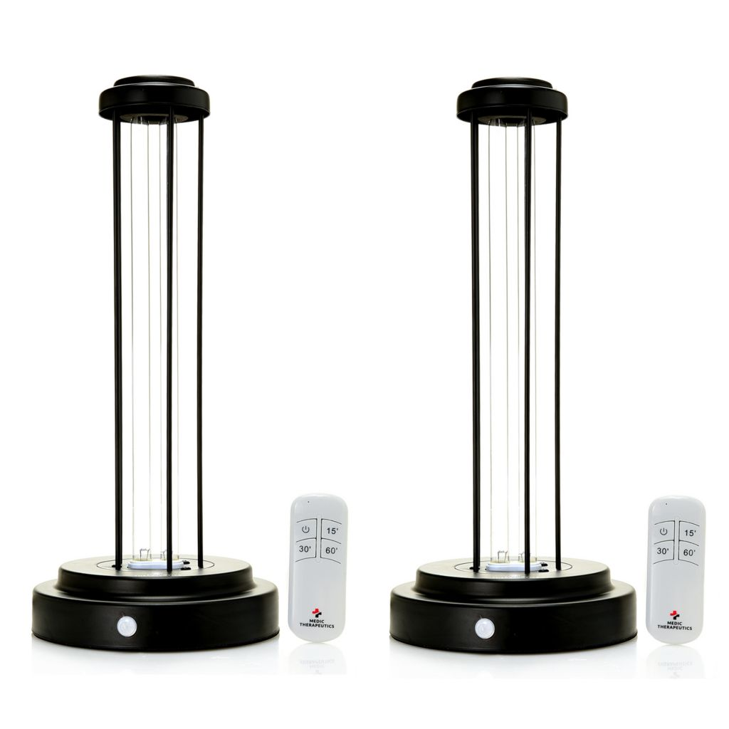 Medic Therapeutics UVC XL Sterilization Lamp – 387 Sq Ft Coverage (2 Lamp Set) Lot (FOB UT) - $9.75/unit