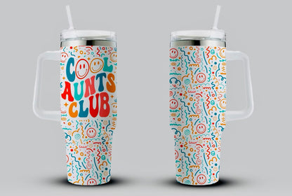 The Mum Crew CREWCUP Tumbler & Spill-Proof Lid Lot - 20oz • 40oz • Lids • Straw Sets (FOB US) - $3.91/unit