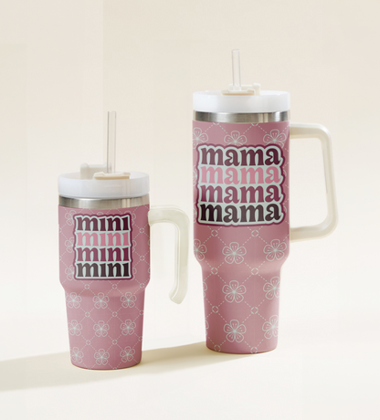 The Mum Crew CREWCUP Tumbler & Spill-Proof Lid Lot - 20oz • 40oz • Lids • Straw Sets (FOB US) - $3.91/unit