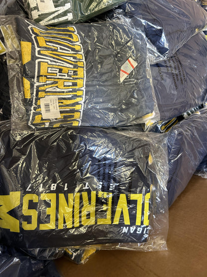 [MI] Collegiate NCAA Apparel Liquidation (FOB UT) - $6.00/unit