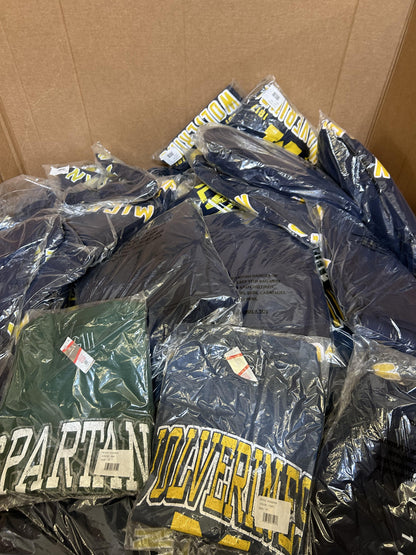 [MI] Collegiate NCAA Apparel Liquidation (FOB UT) - $6.00/unit