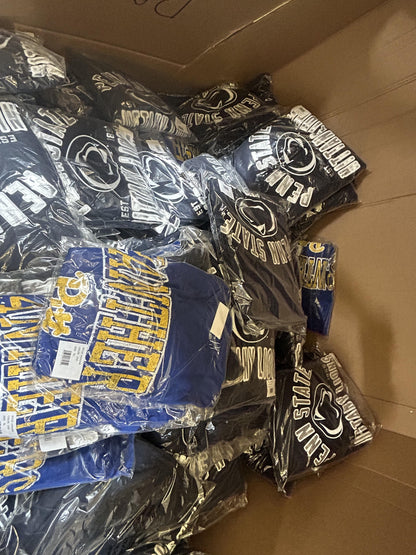 [PA] Collegiate NCAA Apparel Liquidation (FOB UT) - $6.00/unit