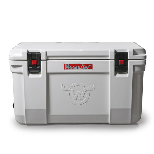 Single Pallet - Moosejaw 50 Quart Ice Fort Hard Cooler – Snow (FOB UT) - $50.00/unit