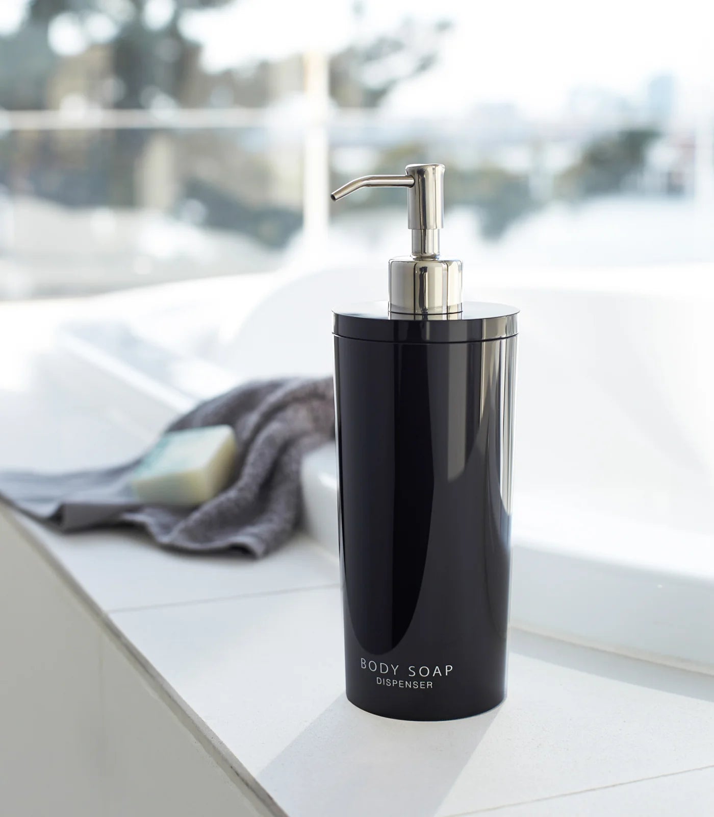 Yamazaki Tower Bath Dispenser Lot - Black • Shower • Vanity • Sink (FOB IN) - $5.36 /Unit
